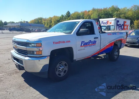2016 Chevrolet Silverado 2500Hd Wt from USA, damaged, VIN 1GC0CUEG5GZ253258